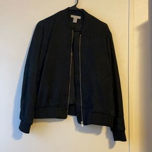 H&M Black Bomber Jacket